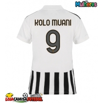 Camisa de Futebol Juventus Randal Kolo Muani #9 Equipamento Principal Mulheres 2026-27 Manga Curta